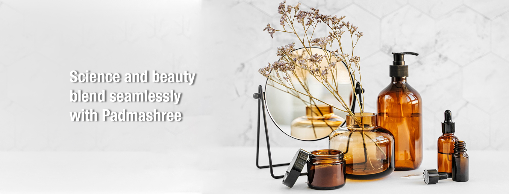 Science and beauty blend seamlessly with Padmashree.